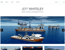 Tablet Screenshot of jeffwhiteley.com